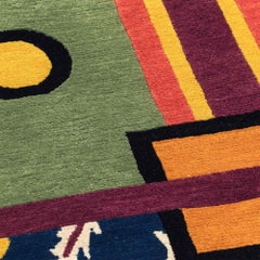MESSICO Woollen Carpet by Nathalie du Pasquier for Post Design/Memphis