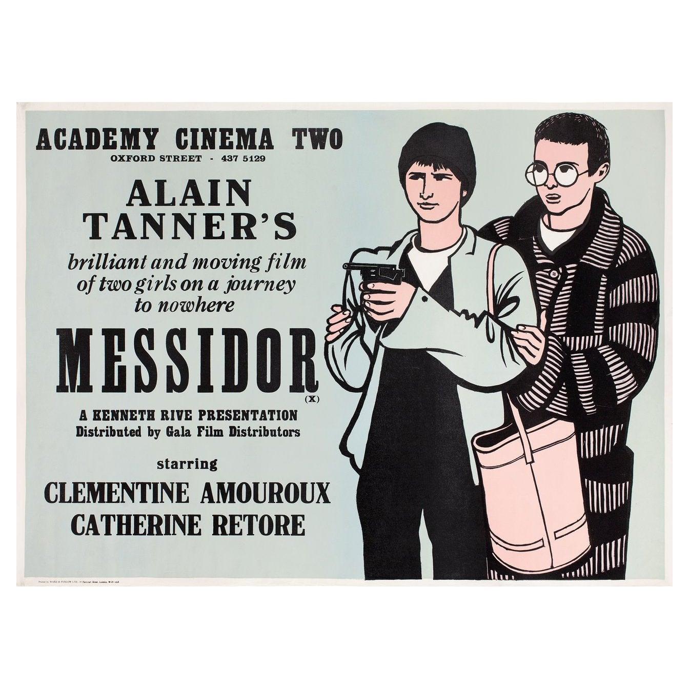 Messidor 1979 British Quad Film Poster
