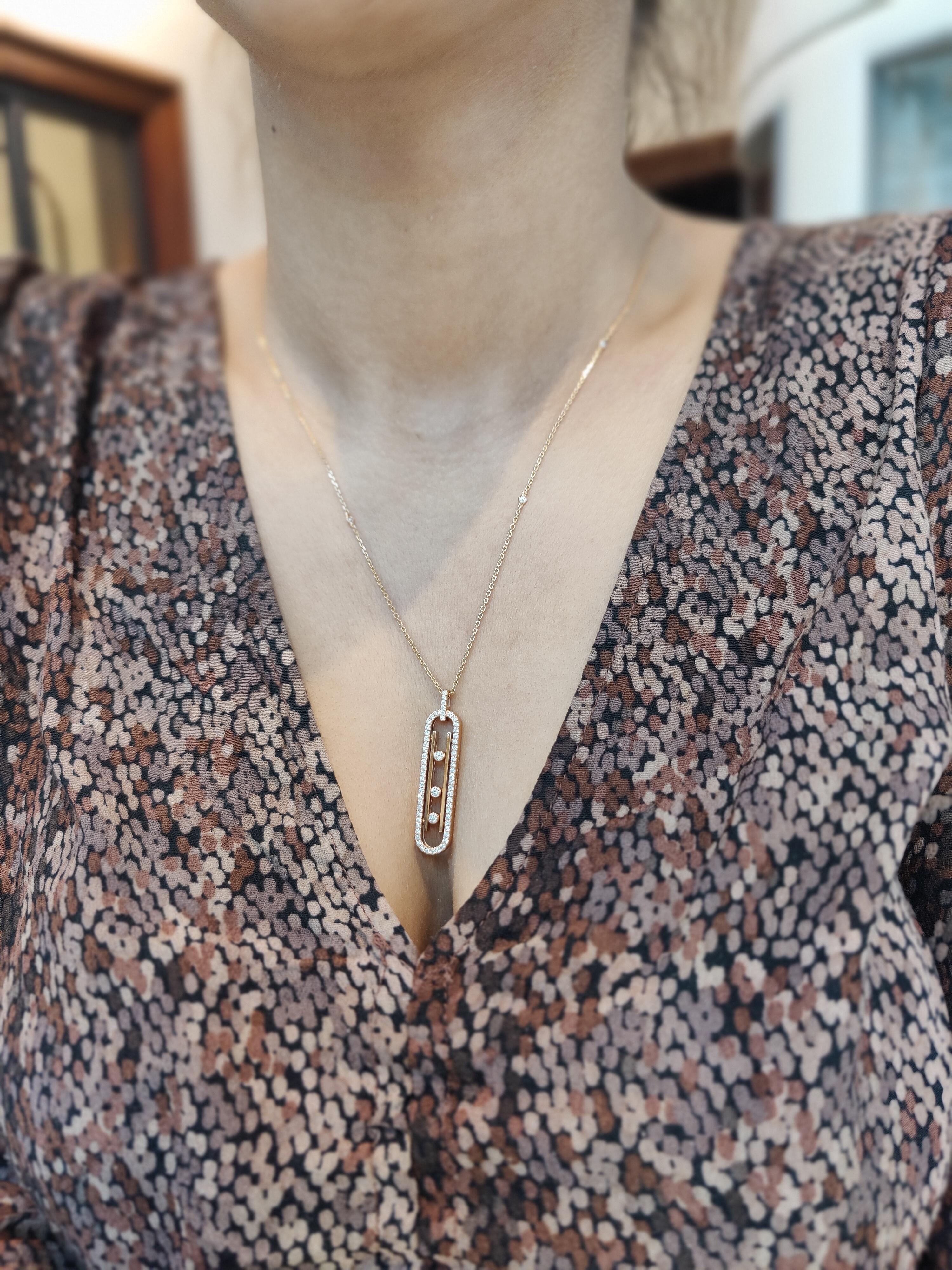 messika long necklace