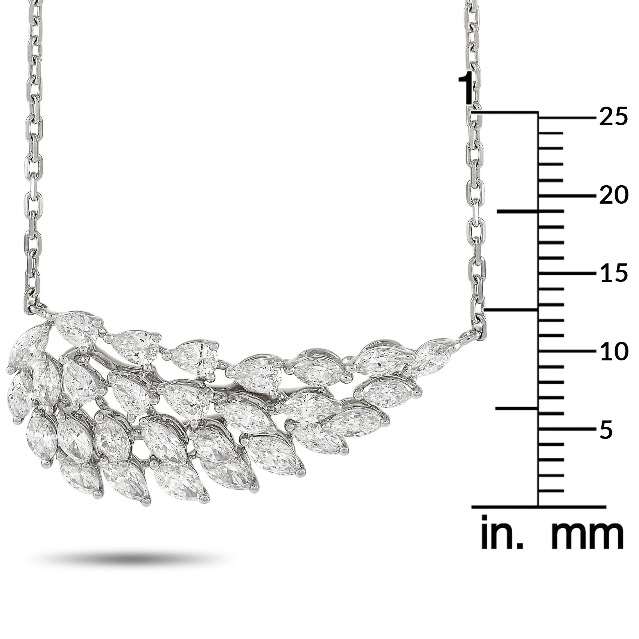 Messika 18K White Gold 2.12 ct Diamond 