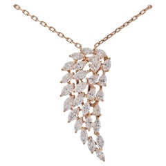 Messika Angel Gold Diamond Pendant Necklace