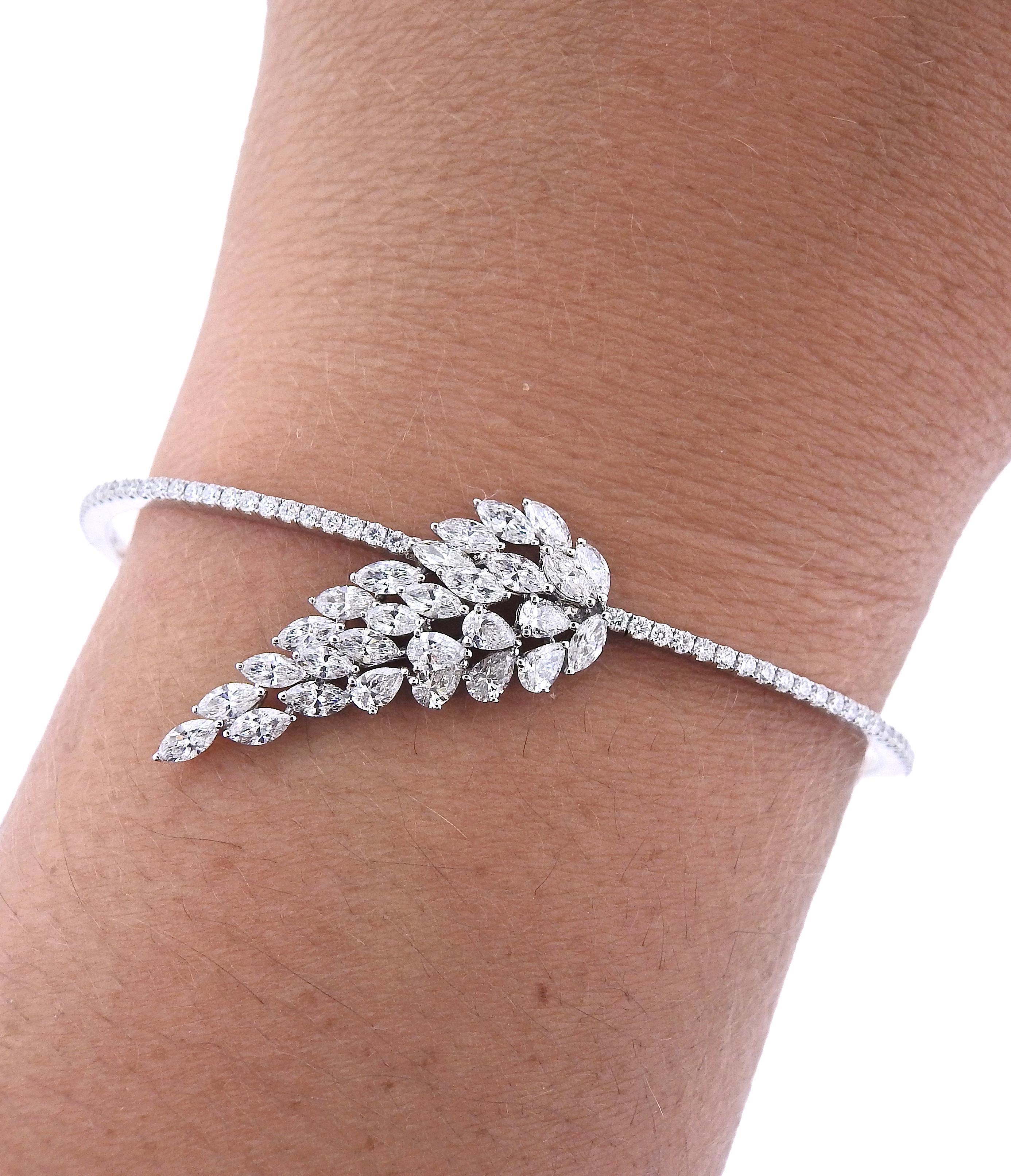 Messika Engel Weißgold-Diamantarmband Damen im Angebot