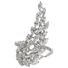 Messika Angel Wing Diamond Ring in 18K White Gold 2.25 CTW