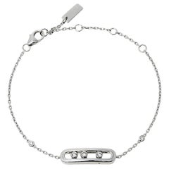 Messika Baby Move Diamond 18k White Gold Bracelet