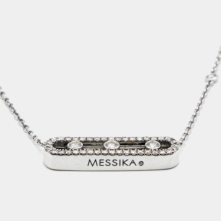 Messika baby move pave necklace clearance