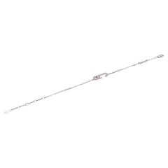 Messika by Gigi Hadid Move Addiction Pave  18k White Gold Bracelet