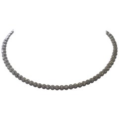 Messika Collier Joy Diamond Necklace in 18 Karat White Gold