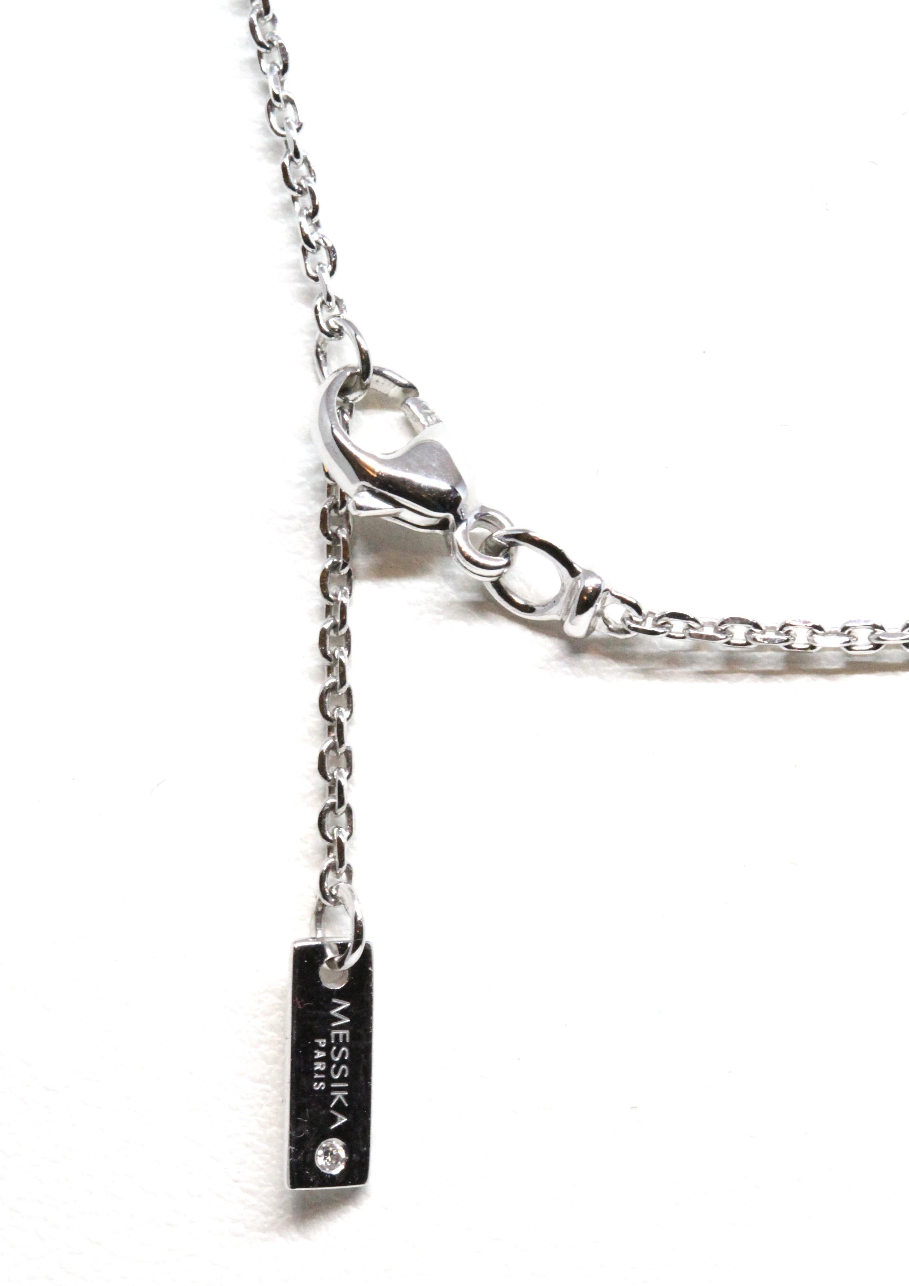 Women's or Men's Messika Daria Necklace White Gold and Diamonds