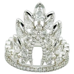 Messika Desert Bloom 18k White Gold Diamond Ring