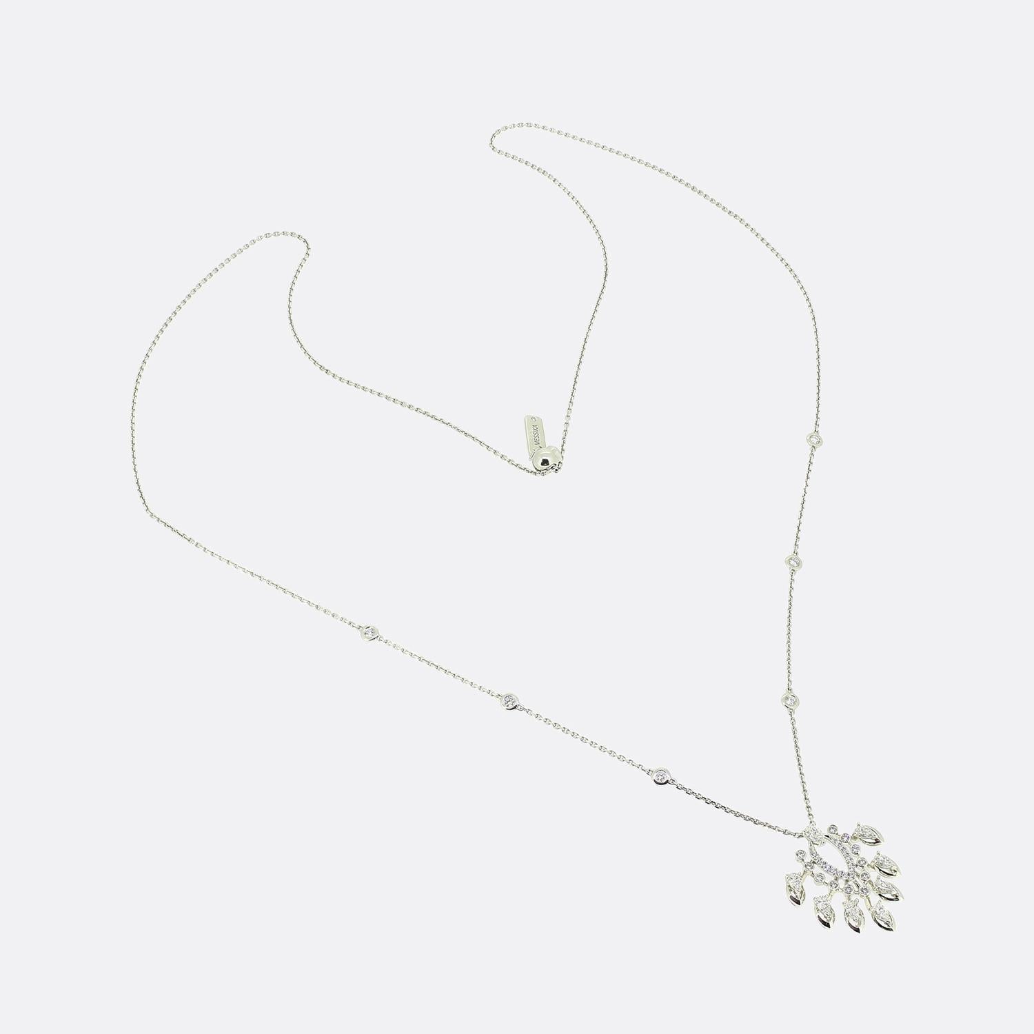 Collana con diamanti Messika Desert Bloom In condizioni ottime in vendita a London, GB