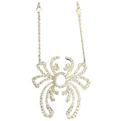 Messika Diamond "Beetle" Collar Necklace in 18 Karat Gold