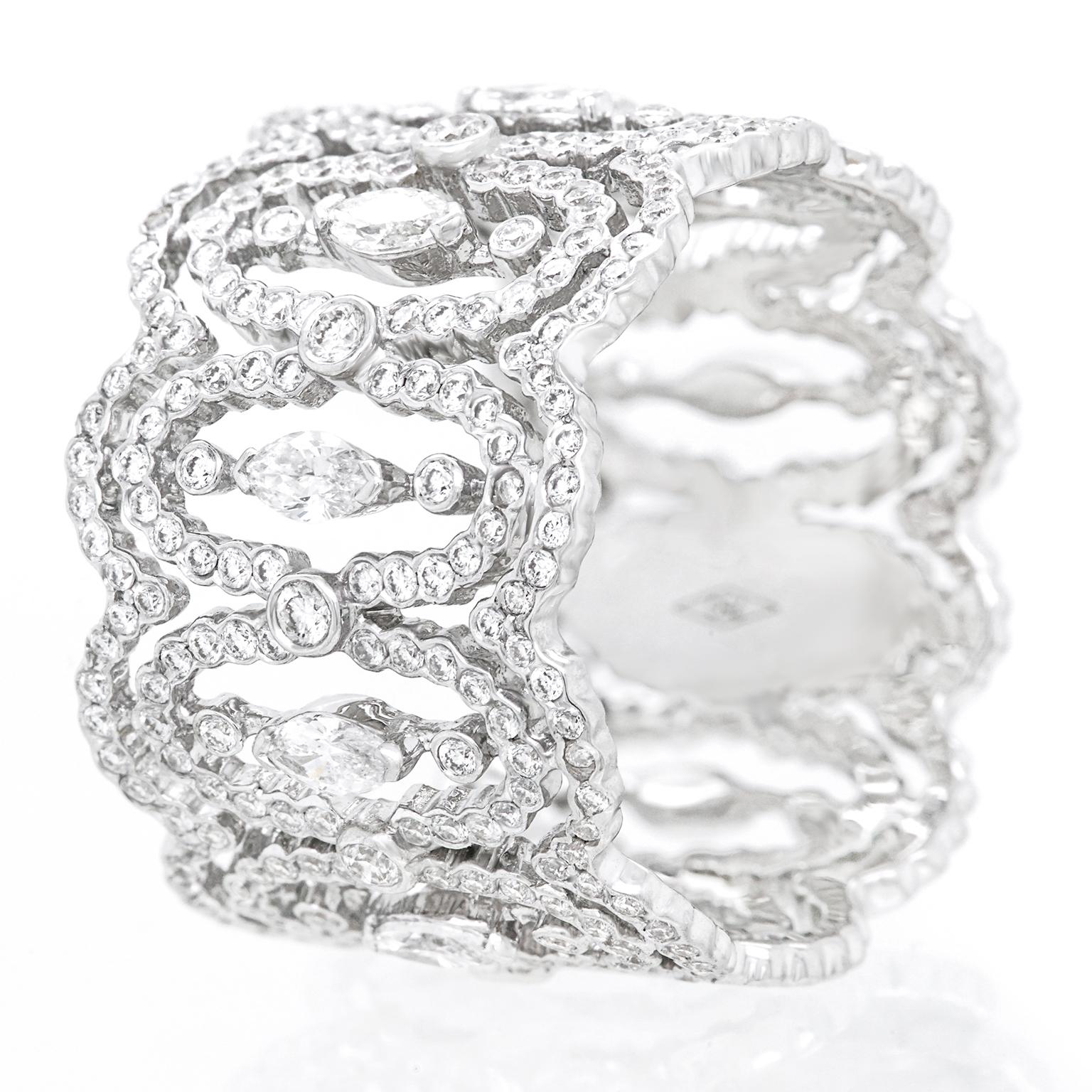 Messika Diamond-Set Gold Ring 4