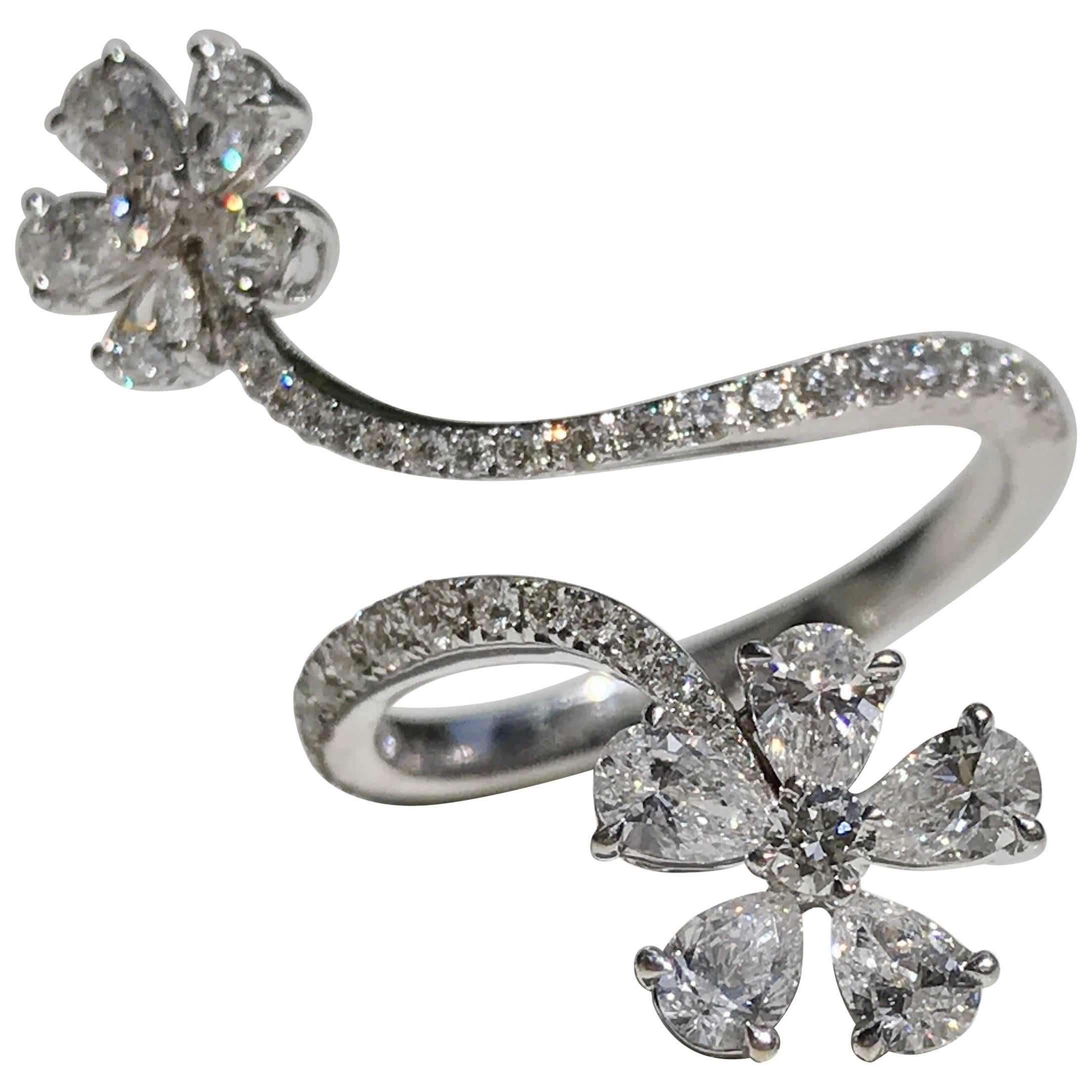 Messika Diamond Spring Ring For Sale