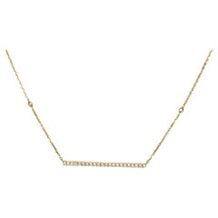 Messika Gatsby Collier en or jaune 18 carats avec diamants