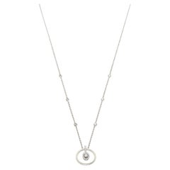 Messika Glam'Azone Graphic Diamonds 18k White Gold Necklace