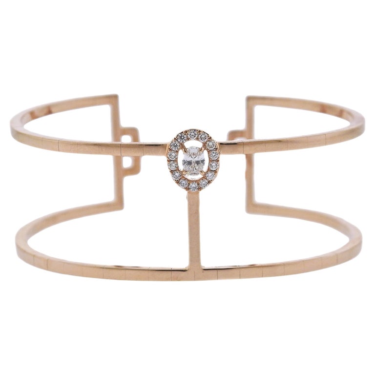 Messika Glam''Azone Armband aus Gold mit Diamanten im Angebot bei 1stDibs