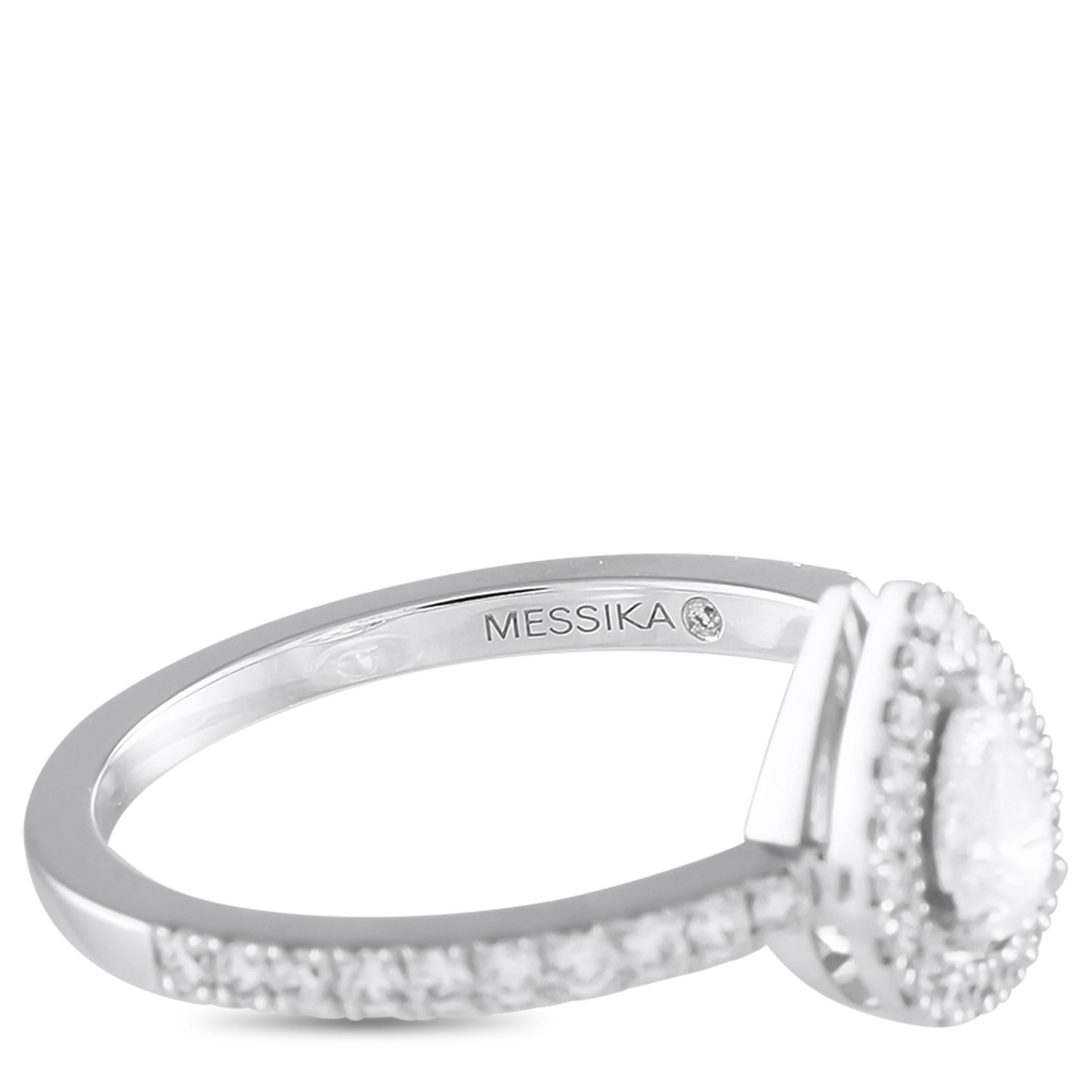 Women's Messika Joy 18K White Gold 0.50ct Diamond Ring