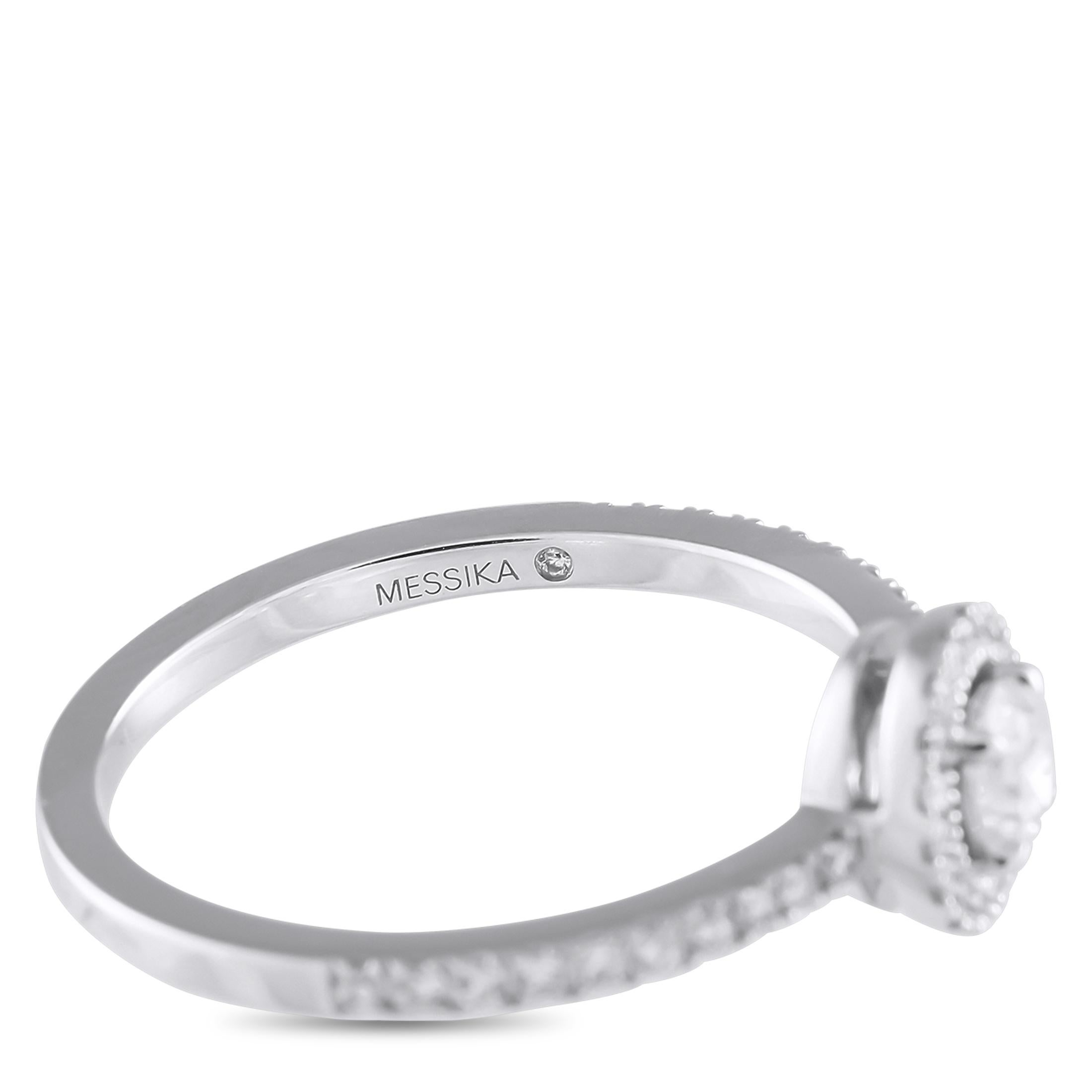 Women's Messika Joy 18K White Gold 0.50ct Diamond Ring