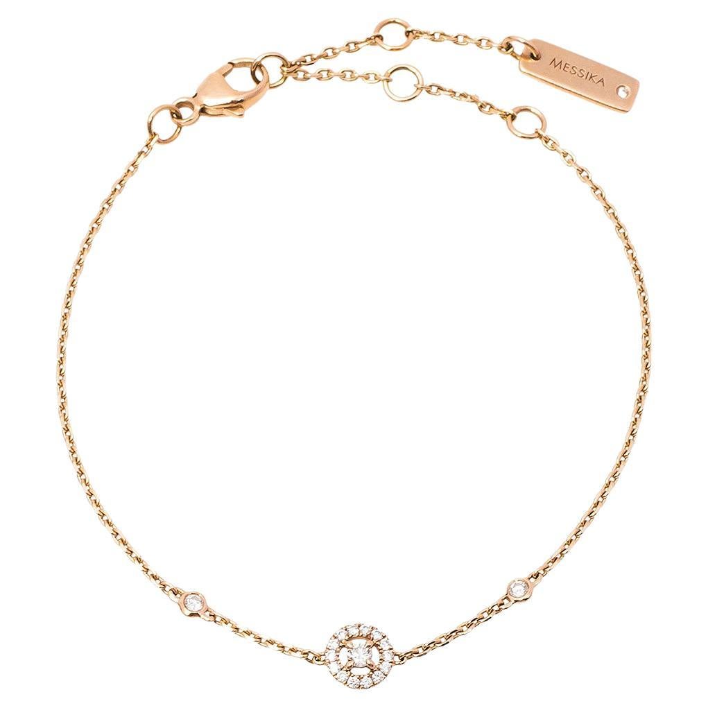 Messika Joy Diamond 18K Rose Gold Bracelet