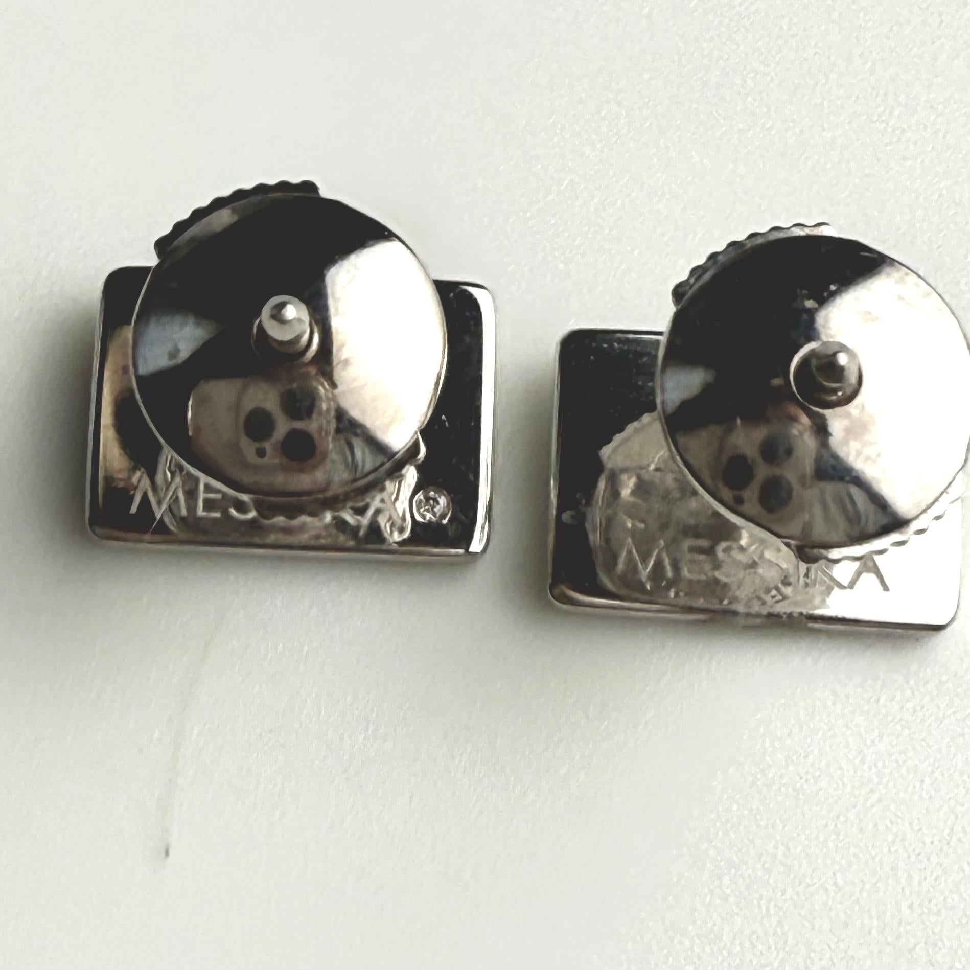 Messika - Boucles d'oreilles 'Kate' en or 18 carats am designs avec la signature de la Maison Bon état - En vente à New York, NY