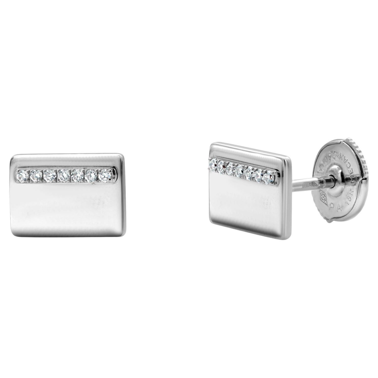 Messika - Boucles d'oreilles 'Kate' en or 18 carats am designs avec la signature de la Maison en vente