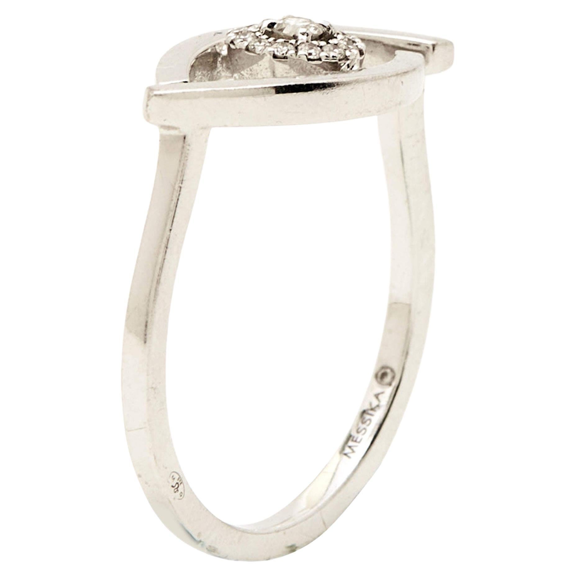 Messika Pre-owned White Gold Diamond Ring - Silver