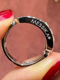 Messika Move Classic 18k White Gold Diamond Ring