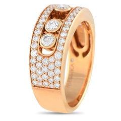 Messika Move Noa 18K Rose Gold 0.99ct Diamond Ring