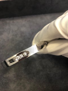 Messika Move Noa Bracelet in 18 Karat White Gold Set with Diamonds