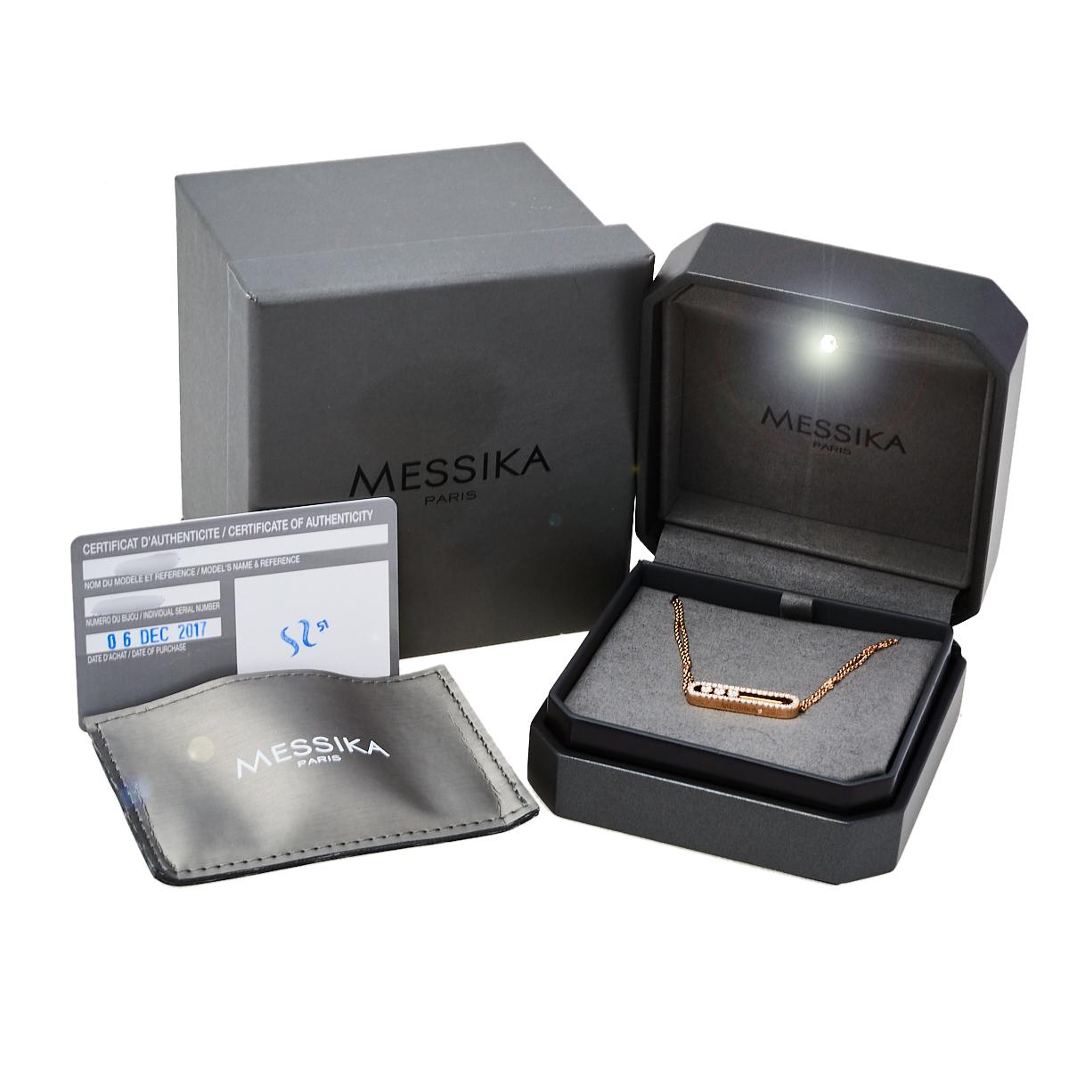 messika double necklace