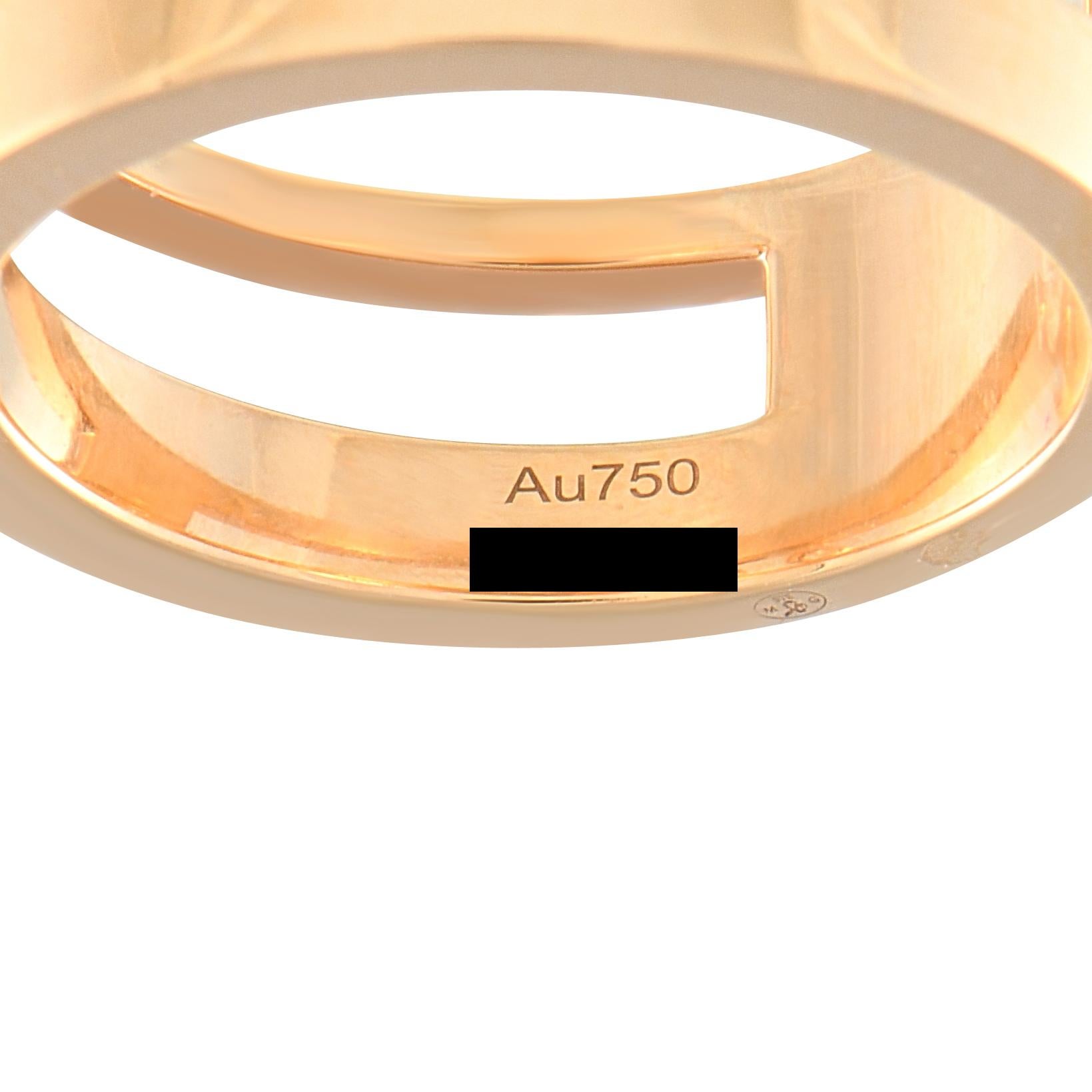 Women's Messika Move Romaine 18K Rose Gold 0.30ct Diamond Ring