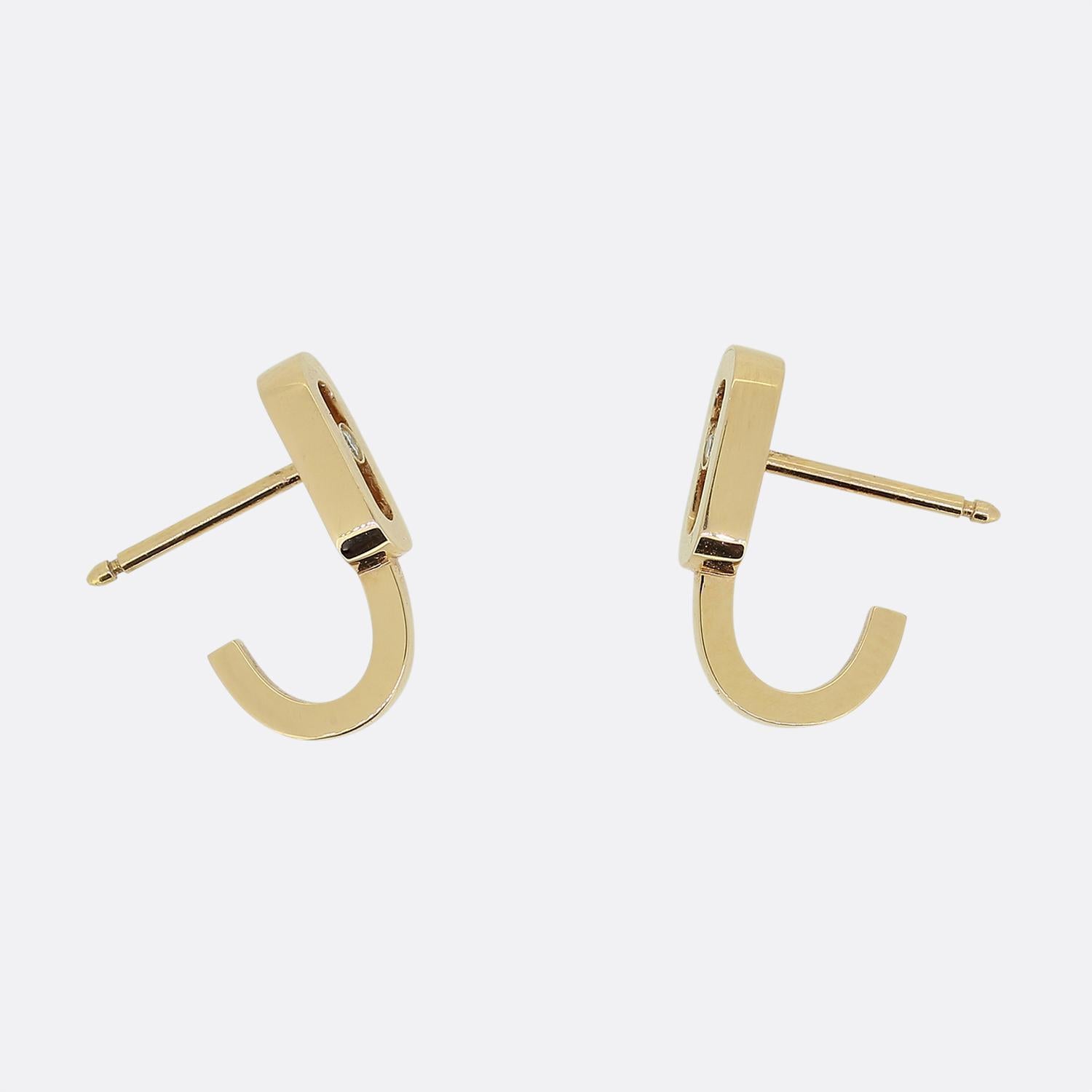 Messika Move Uno Diamond Earrings In Good Condition In London, GB