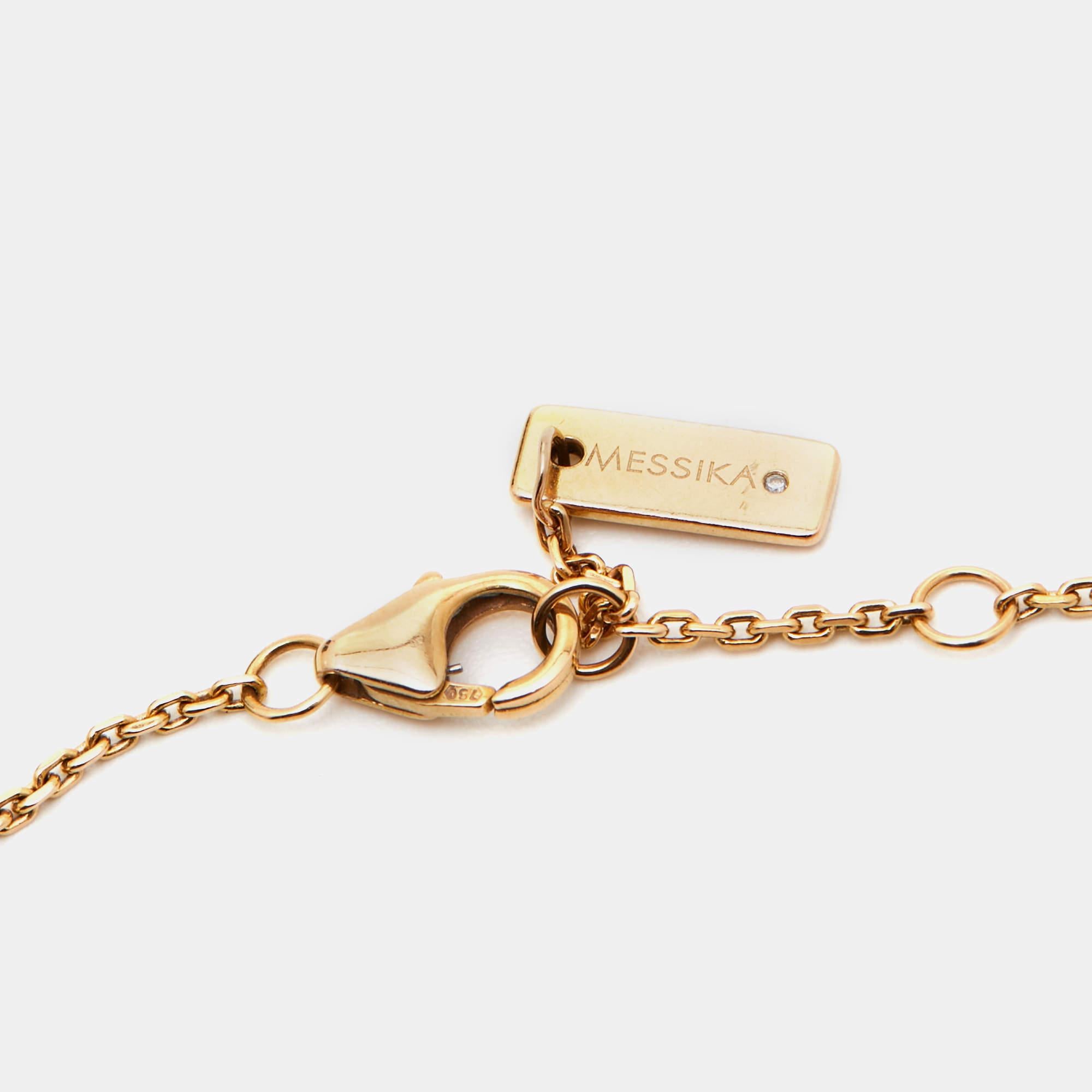 Messika Move Uno Bracelet en or rose 18 carats avec diamants pavés Excellent état à Dubai, Al Qouz 2