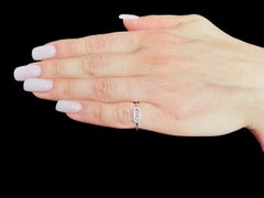 Messika Move Uno Ring 18kt White Gold with Diamonds