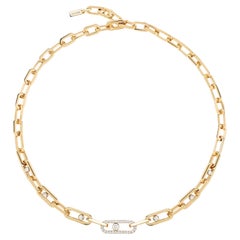 Messika Necklace Move Link 18kt yellow gold