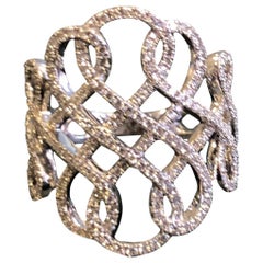 Messika "Promise" Diamond Ring in 18 Karat White Gold