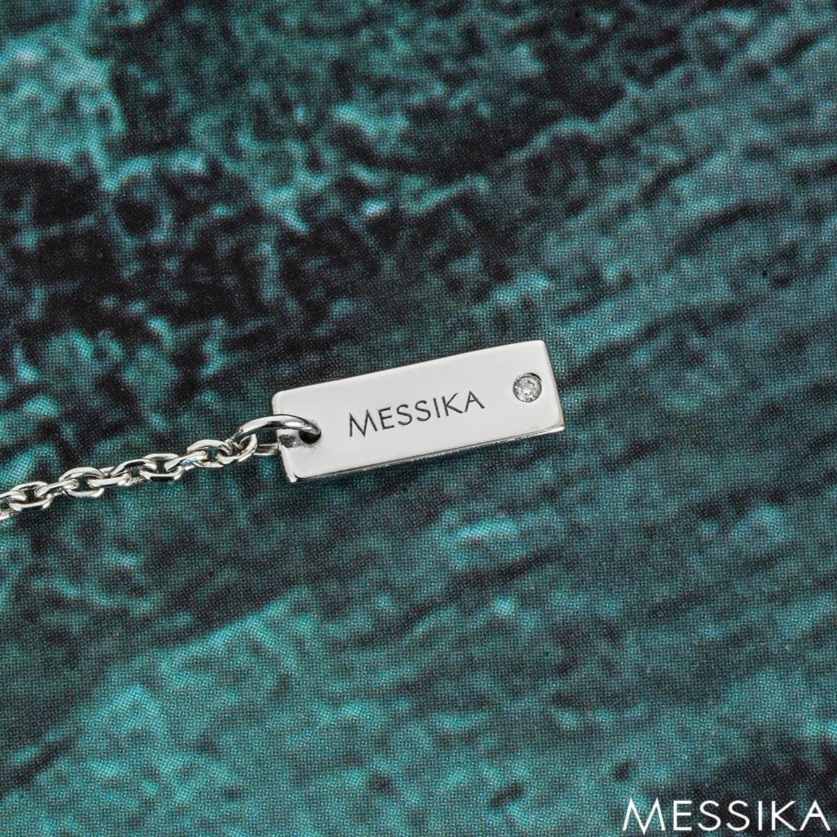 Messika Pendentif Joy en or blanc 0,20 carat en vente 1