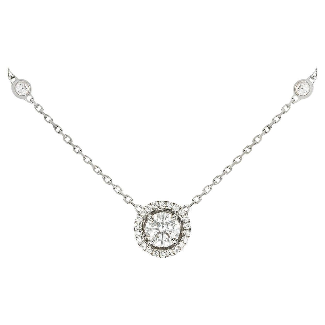 Messika White Gold Joy Diamond Pendant 0.20ct