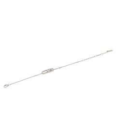 Messsika Baby Move Pave Diamond 18K White Gold Bracelet