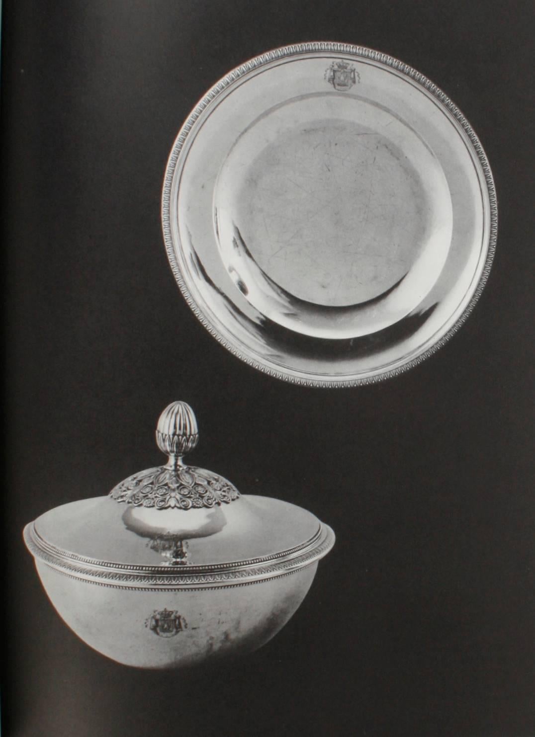 Met Museum of Art, Three Centuries of French Domestic Silver I & II In Good Condition In valatie, NY
