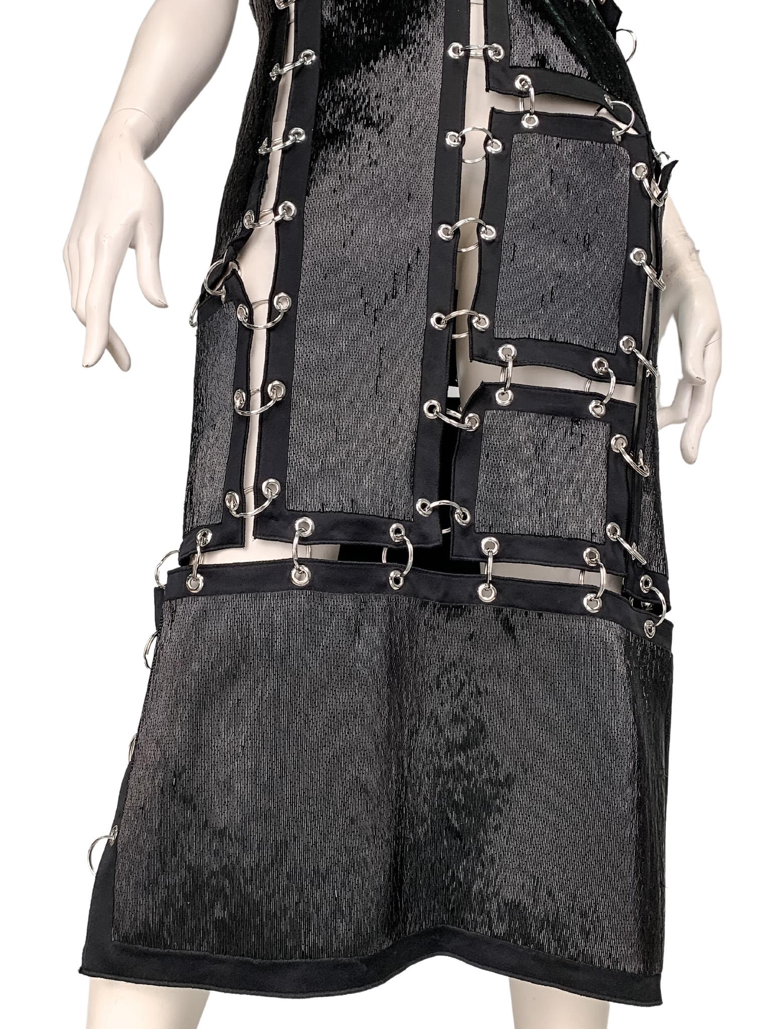 2017 Christopher Kane runway dress very similar to MET museum held Ring Dress 2