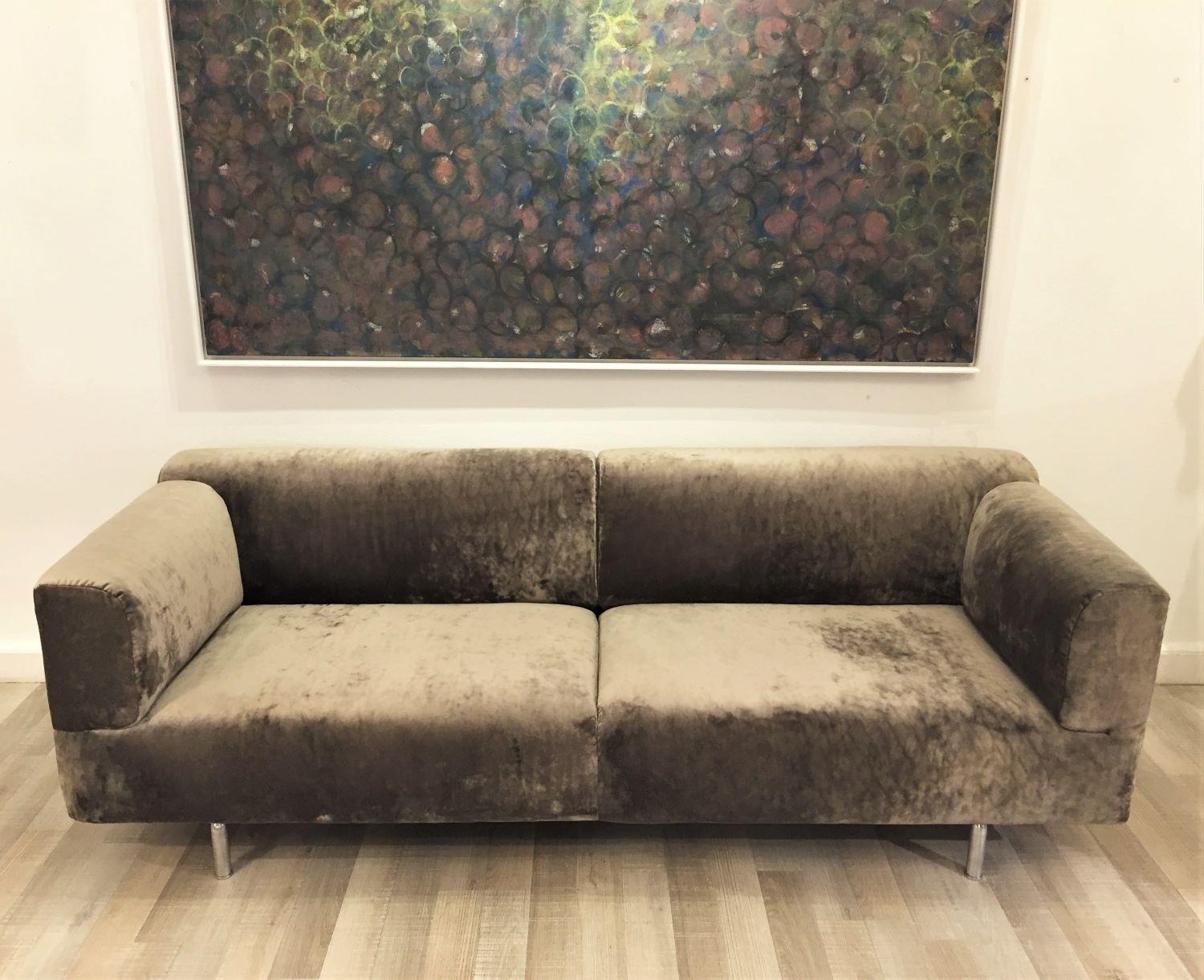 Met-Sofa, entworfen von Piero Lissoni für Cassina in den 1990er Jahren