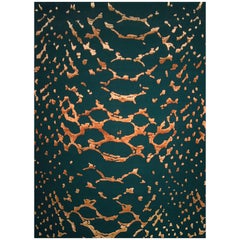 Meta Rug in Hand-Tufted Wool and Botanical Silk by Rug'Society