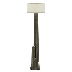 Meta Crystal Floor Lamp in Patina Bronze by Palena Furniture 