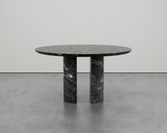 Meta Nero Marquina Marble Table by Phillip Jividen