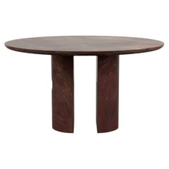 Meta Red Onyx Marble Table by Phillip Jividen
