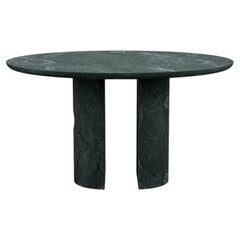 Meta Soapstone Marble Table by Phillip Jividen
