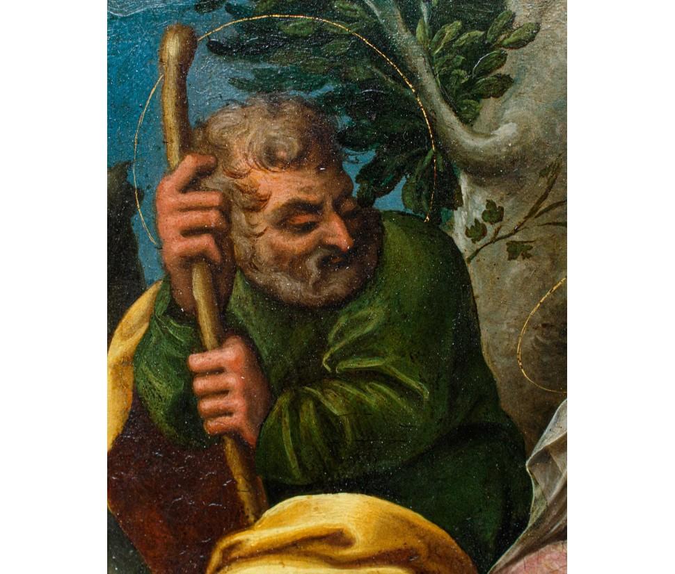 Altro Metà XVII secolo, Scuola rubensiana, Sacra Famiglia con San Giovannino in vendita