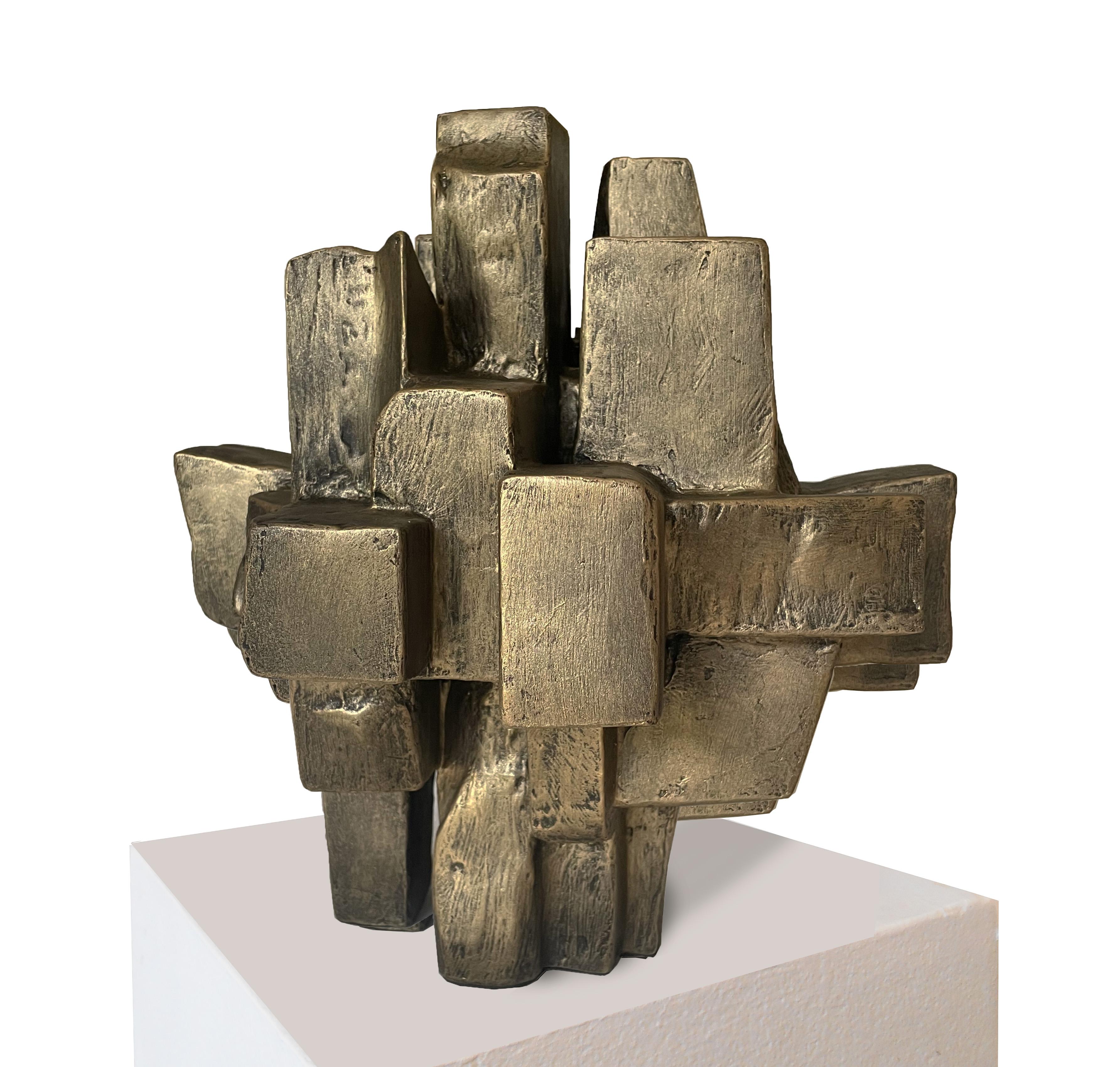 Post-Modern Metabolism Free-Standing Sculpture by Daniel Schneiger For Sale