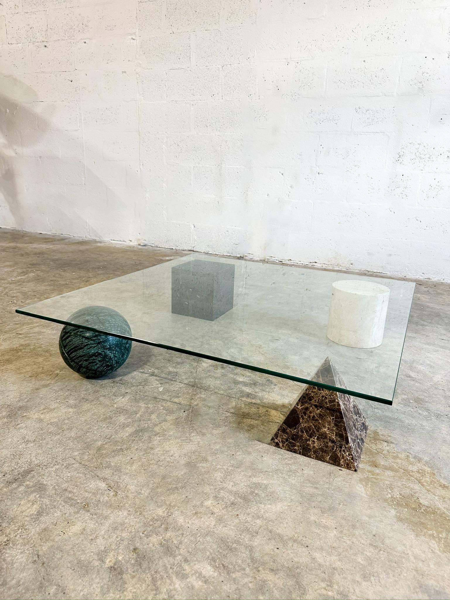 Metafora Coffee Table by Lella & Massimo Vignelli For Sale 3